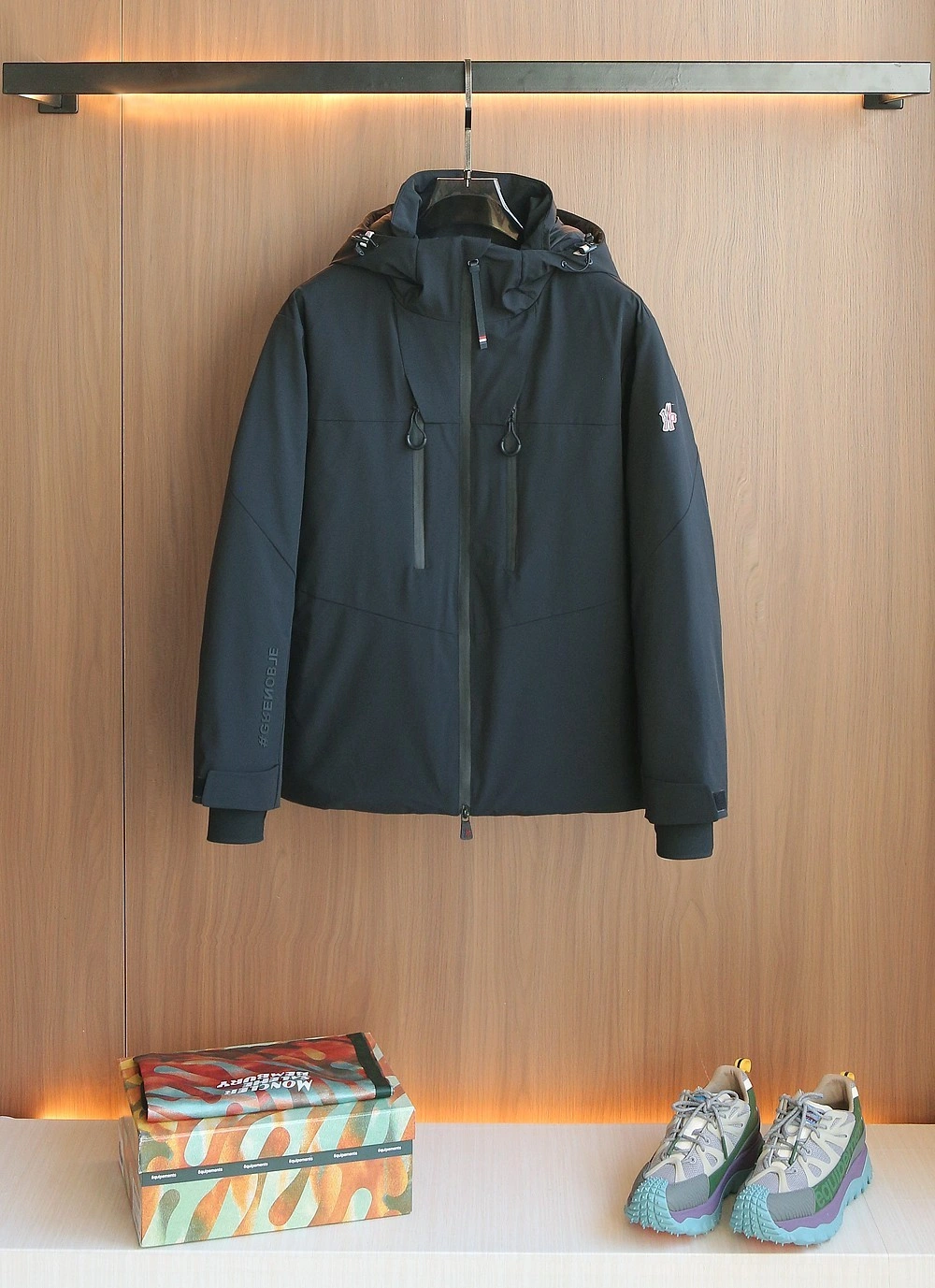 &wg.luxury-- 7o9385r Down jacket GORE-Tex white goose down 3colour item: E-F409I1529-3